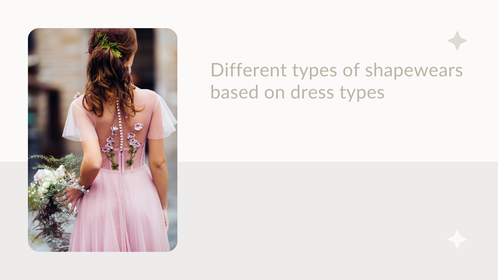 Different types of Women shapewears based on dress types – Adorna