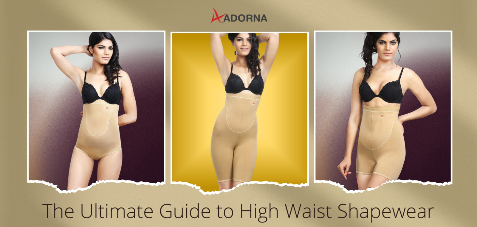 The Ultimate Guide to High Waist Shapewear: Everything You Need to Kno –  Adorna