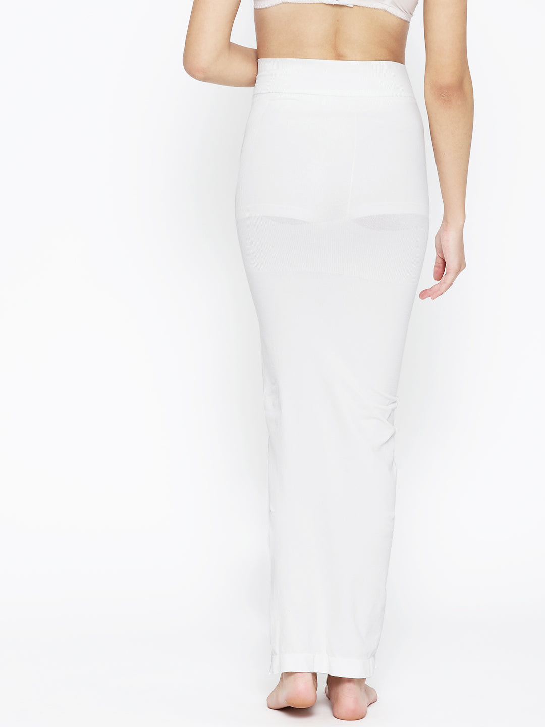 Adorna Saree Shapewear - White