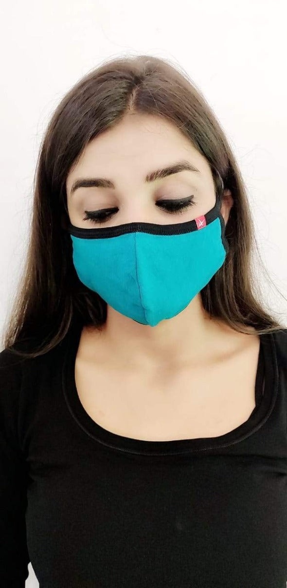 Reusable Multi Color face masks with adjustable sizes - Pack of 10