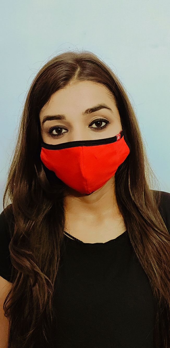 Reusable Multi Color face masks with adjustable sizes - Pack of 10