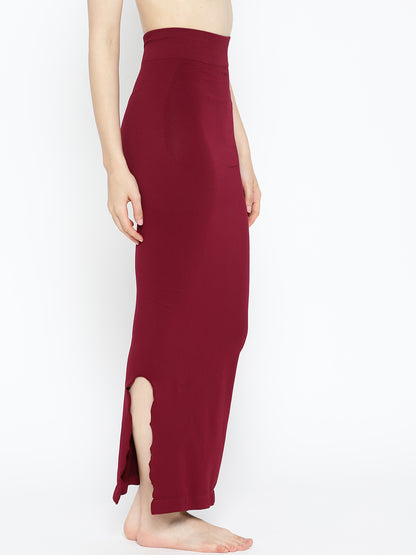 Adorna Saree Shapewear - Maroon