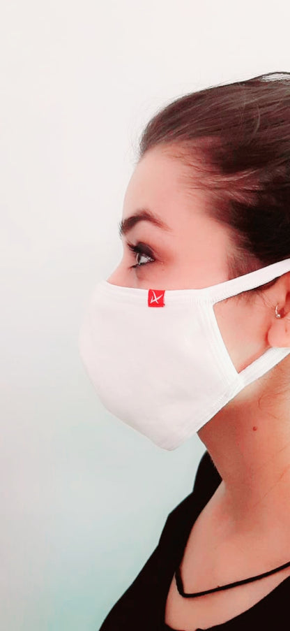 Reusable face masks with adjustable sizes - Pack of 5