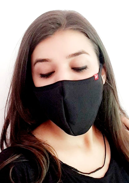 Reusable face masks with adjustable sizes - Pack of 5