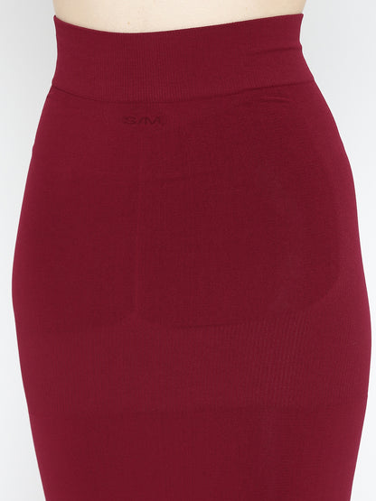 Adorna Saree Shapewear - Maroon