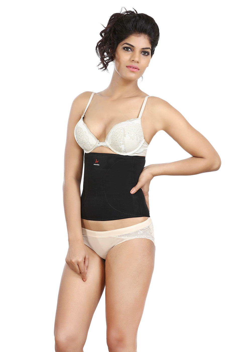 Adorna Tummy Tucker - Cotton Blend Anti-Rolling Shapewear for Women