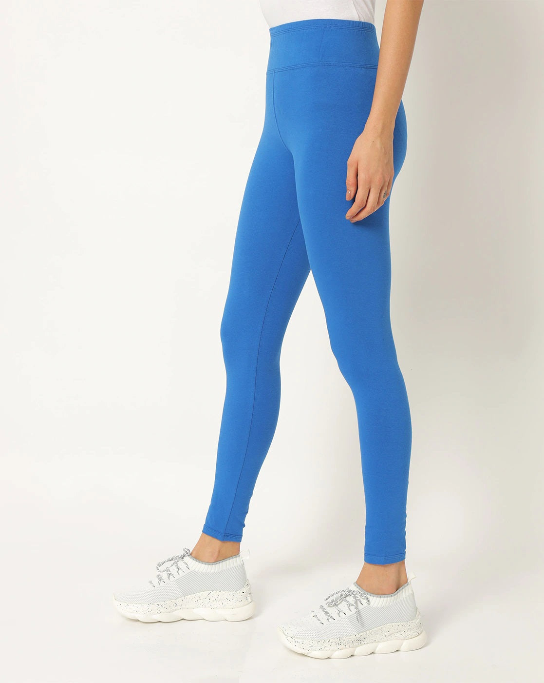 Adorna Active Leggings - Royal Blue