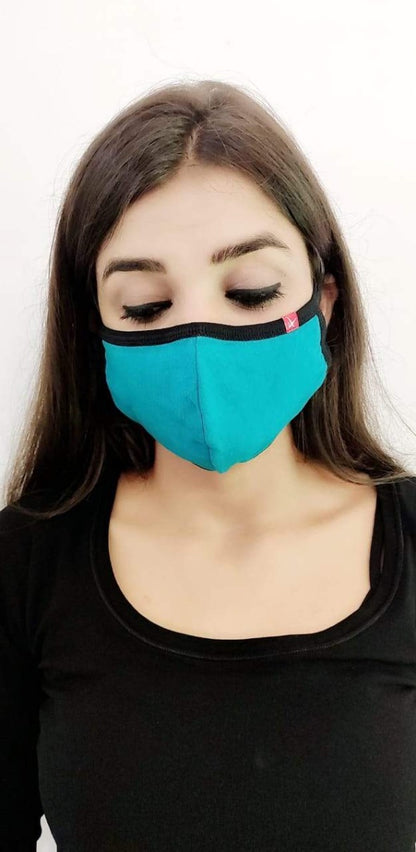 Reusable Multi Color face masks with adjustable sizes - Pack of 10