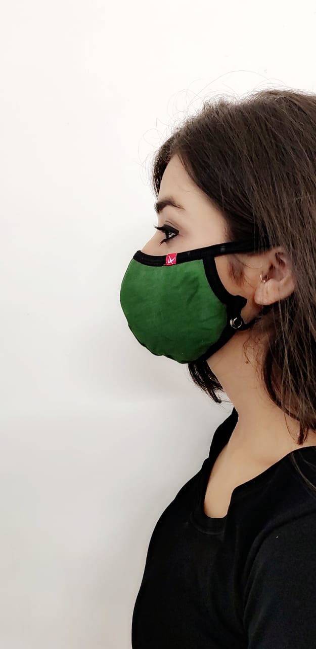 Reusable Multi Color face masks with adjustable sizes - Pack of 10