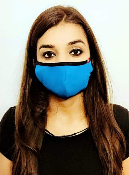 Reusable Multi Color face masks with adjustable sizes - Pack of 10