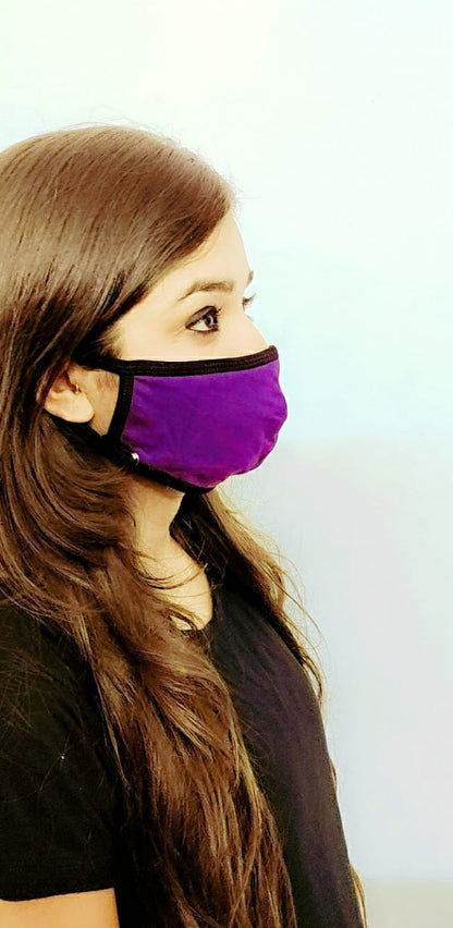 Reusable Multi Color face masks with adjustable sizes - Pack of 10