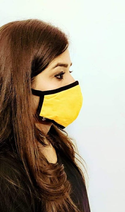 Reusable Multi Color face masks with adjustable sizes - Pack of 10