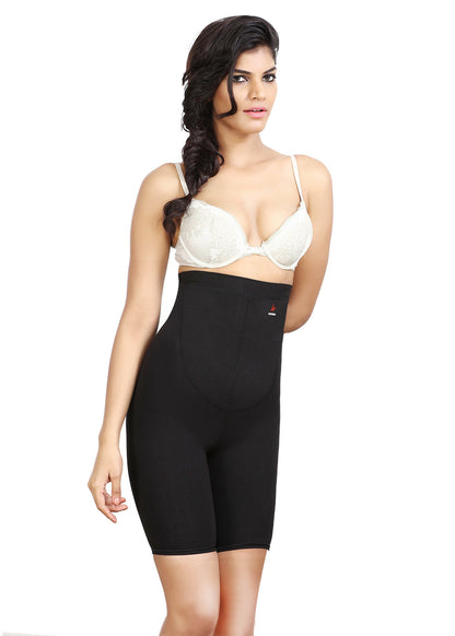 Buy online Black Cotton, Spandex Body Shaper from lingerie for Women by  Adorna for ₹1259 at 5% off